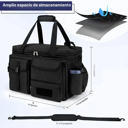 Miniatura 2 de Bolsa de patrulla de policía, bolsa de equipo de aplicación de la ley, bolsa de policía, organizador de asiento delantero del coche, bolsas de deber