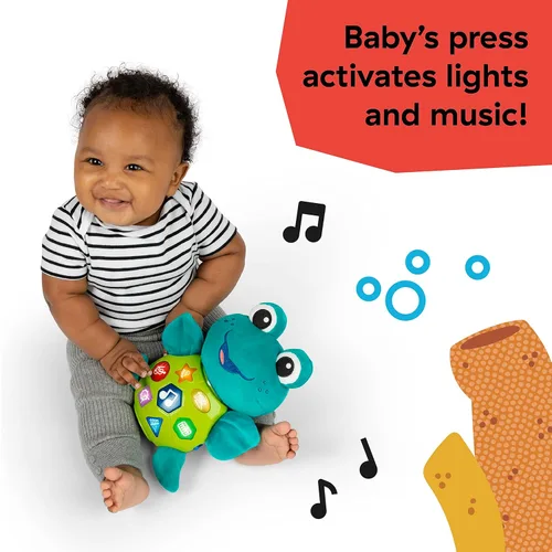 Miniatura 2 de Baby Einstein Ocean Explorers Neptune's Cuddly Plush Composer Musical Discovery Toy - Juguete de descubrimiento musical para niños de 6 meses