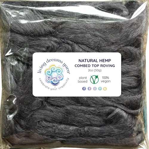 Miniatura 26 de Fibra de algodón para hilar, mezclar, fieltro y arte de fibra. Suave peinado vegano Top Roving. Merlot
