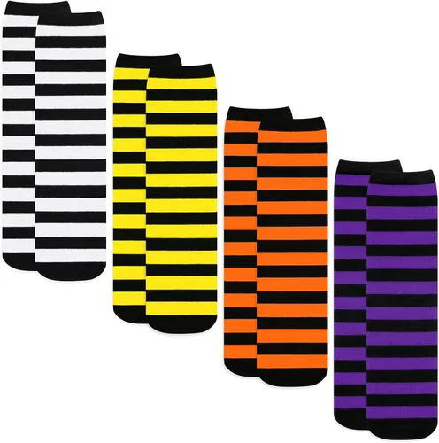 Miniatura 6 de 4 pares de calcetines de fútbol para niños pequeños, calcetines de fútbol para niñas, calcetines de fútbol para niños pequeños, calcetines de tubo