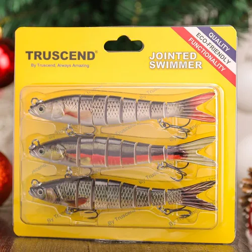 Miniatura 5 de TRUSCEND Swimmax - Señuelos de pesca fáciles de atrapar con ganchos BKK, ondulación, vibración, traqueteo y gorgoteo para más mordeduras, cebos