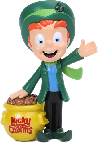 Miniatura 3 de Jada 1:24 Diecast Lucky Charms 1959 Ford Anglia con Lucky theLepruchan Figura