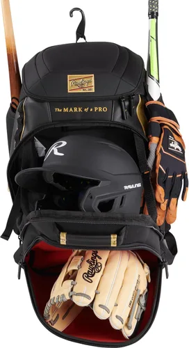 Miniatura 7 de Rawlings Rawlings Bolso de Equipo de Colección Dorada Béisbol/Sóftbol Múltiples Estilos Negro