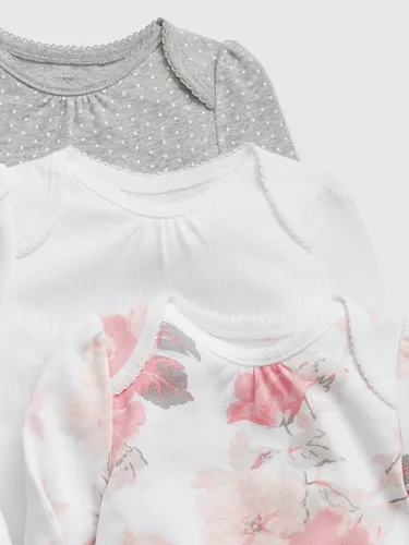 Miniatura 2 de GAP Conjunto de body de manga larga favorito de 3 piezas para bebé niña