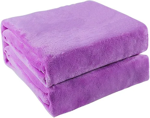 Miniatura 23 de uxcell Manta afelpada, suave, ligera, de microfibra, para cama o sofá