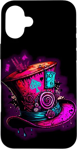 Miniatura 23 de Funda para iPhone 12/12 Pro We're All Mad Here Pink Steampunk Alicia en el país de las maravillas