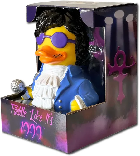 Miniatura 3 de CelebriDucks - Paddle Like It's 1999 - Patos de goma flotantes - Juguete de baño coleccionable como regalo para niños y adultos de todas las edades
