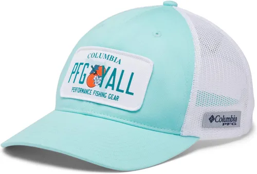 Miniatura 3 de Columbia Parche PFG Trucker Snap Back Placa de matrícula gris frío/Tx