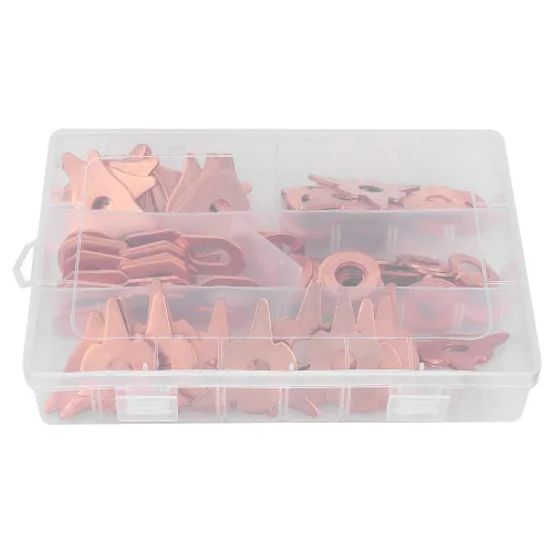 Miniatura 9 de 110 anillos extractores de abolladuras, triángulo OT redondo para reparación de soldadura de chapa automotriz, triangular/nuevo triangular/redondo
