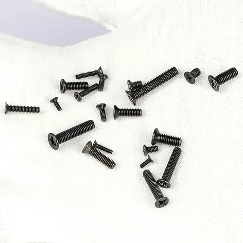 Miniatura 6 de NINDEJIN Juego de tornillos de acero al carbono para computadora portátil, 720 unidades, cabeza plana, surtidos de tornillos Phillips