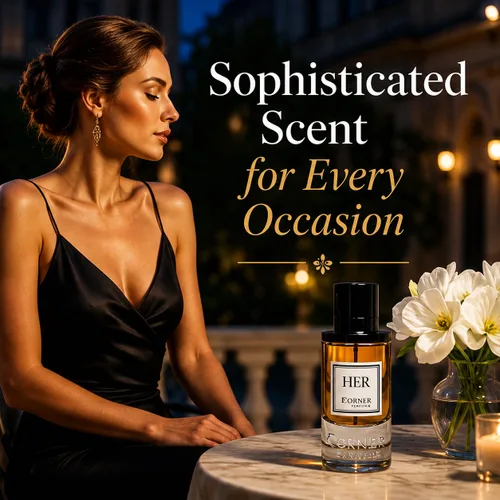 Miniatura 6 de HER Eau de Parfum for Women 3.4 Fl Oz 100ML – Long Lasting Feminine Warm Floral Woody Fragrance – Luxury Ladies Perfume