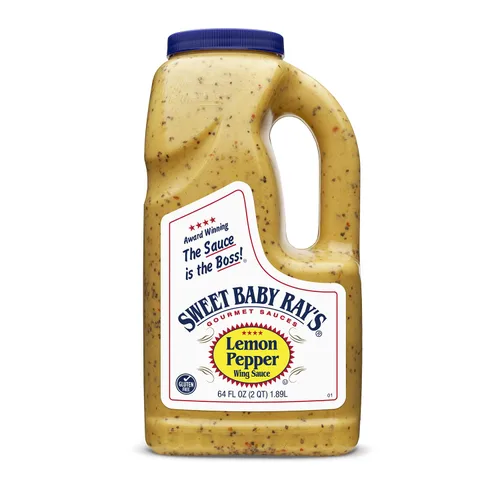 Miniatura 3 de Sweet Baby Ray's Salsa de ala de chile rojo dulce 64 onzas (paquete de 2)