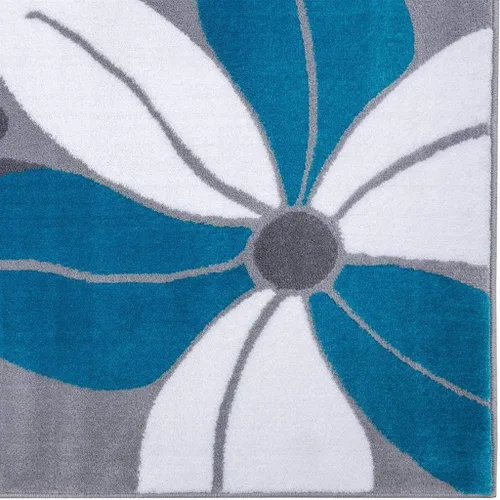 Miniatura 5 de LUXE WEAVERS 9242 Victoria - Alfombra moderna floral amarilla de 5 x 7
