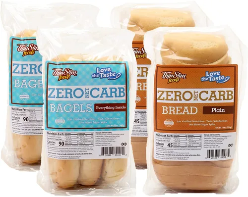 Miniatura 6 de ThinSlim Foods Amamos el sabor, pan de bajas calorías paquete de 2.
