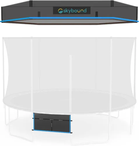 Miniatura 6 de SkyBound Funda de trampolín recreativo – Trampolín redondo al aire libre – Cubiertas de protección solar resistentes para trampolines redondos
