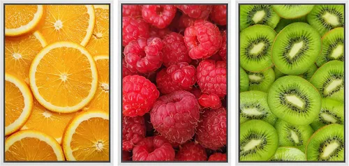 Miniatura 146 de wall26 Lienzo enmarcado para pared, juego de arte de hierbas, verduras y condimentos en madera, alimentos, fotografía cultural, realismo, paisaje