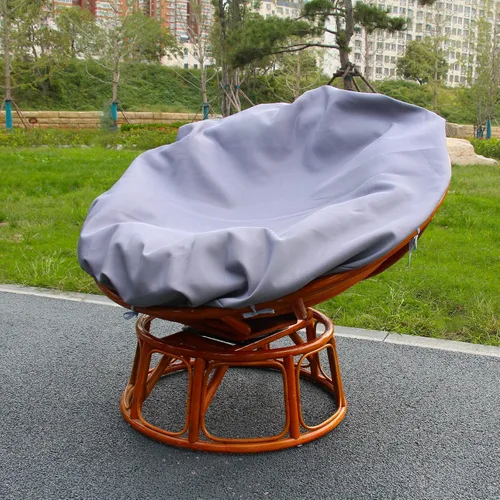 Miniatura 5 de Papasan - Funda de cojín para exteriores, resistente al agua, fácil de limpiar, fijada internamente, extraíble, con cremallera, funda de cojín