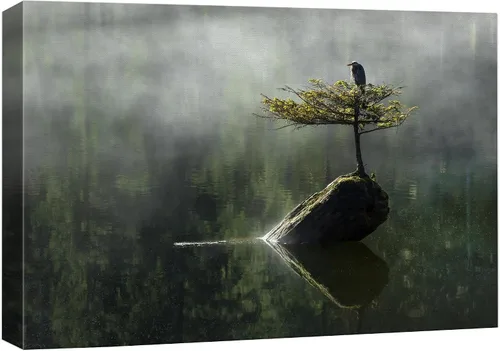 Miniatura 14 de Impresiones en lienzo para pared, hermoso paisaje/paisaje, puesta de sol sobre campo de trigo, arte moderno para decoración del hogar/arte de pared