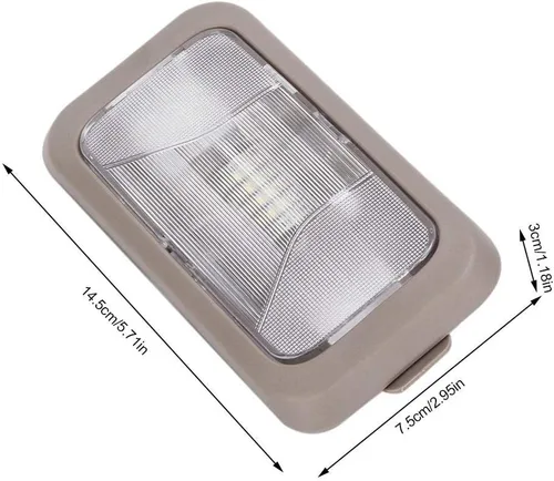 Miniatura 7 de KIMISS Lámpara LED para Interior de Coche, 15126553 Lámpara de Techo Cúpula para Interior de Coche Compatible con Colorado 2004-2008