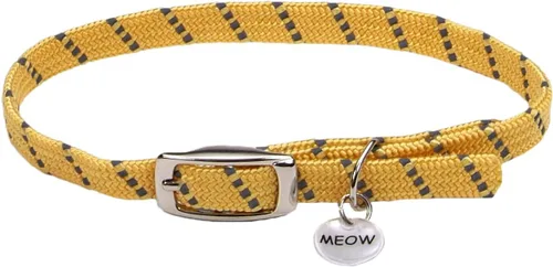 Miniatura 6 de Collar para mascotas ElastaCat., Adjustable, Negro
