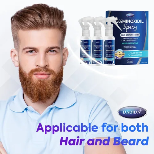 Miniatura 8 de 5% Minoxidil para hombres, espray de Minoxidil, Minoxidil para el crecimiento del cabello en mujeres, Minoxidil para el crecimiento de la barba