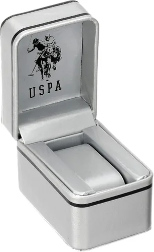 Miniatura 4 de U.S. Polo Assn. Reloj de cuarzo para hombre con correa de nailon, multicolor, 16 (modelo USC57023AZ)