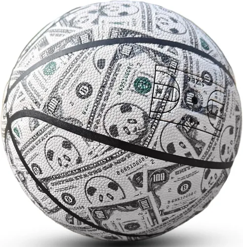 Miniatura 10 de Pelota de baloncesto de cuero PU JIUERYUN – Talla oficial 7 (29,5 pulgadas), Talla 6 (28,5 pulgadas), Talla 5 (27,5 pulgadas), pelota de cumpleaños