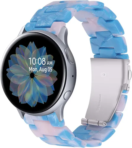 Miniatura 2 de Correa de reloj de resina compatible con Amazfit GTS/GTS2/GTS 3/GTS 2e/GTS 2 mini/GTS 4 mini/GTR Mini, correa de repuesto para reloj inteligente