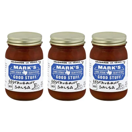 Miniatura 4 de Mark's Lone Star Certified Good Stuff - Tarro de salsa de 16 onzas (paquete de 3) (elige el sabor a continuación) (original - caliente)