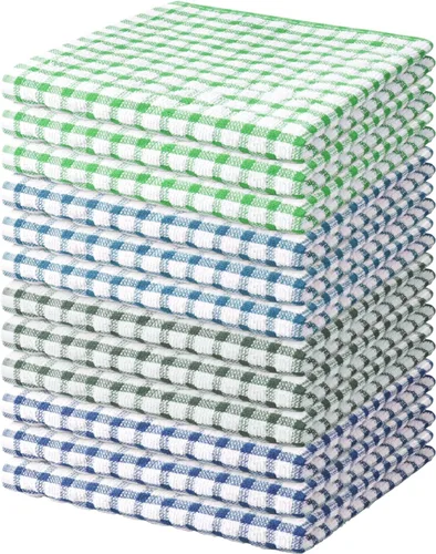 Miniatura 14 de Nialnant 8 Piezas Trapos de Cocina para Platos, 100% Algodón Suave Absorbente de Secado Rápido, Paños de Cocina para Cocina, Lavar Platos, Trapos