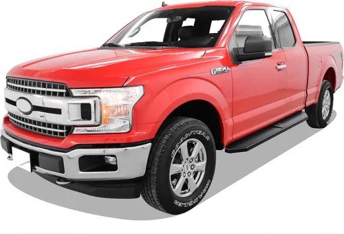 Miniatura 6 de APS iBoard - Estribos para F-150 cabina extendida de 2 puertas completas y 2 puertas suicidas