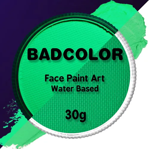Miniatura 22 de Pintura corporal y facial UV neón naranja (30g/1oz), kit de pintura corporal completa a base de agua, reactiva a la luz negra, fluorescente
