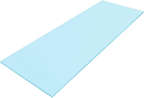 Miniatura 19 de Amylove 1 paquete de espuma de poliuretano de 1 x 24 x 72 pulgadas, hoja de espuma de tapicería de alta densidad para reemplazo de asientos, Blanco