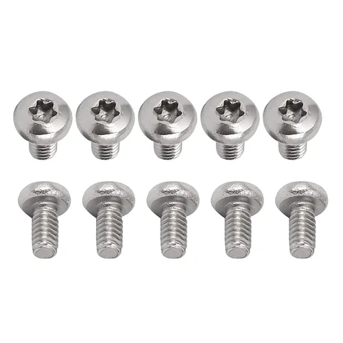 Miniatura 13 de DTGN Tornillos Torx de cabeza plana M1.0.236x0.118 in (DXL), paquete de 20, buenos para maquinaria, sujetadores de seguridad Torx de acero