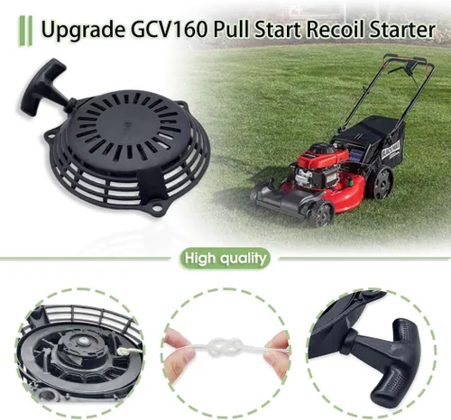 Miniatura 3 de Actualización GCV160 - Conjunto de arranque de tracción con adhesivo de arranque de retroceso para Honda GCV135 GCV160cc, lavadora a presión, piezas