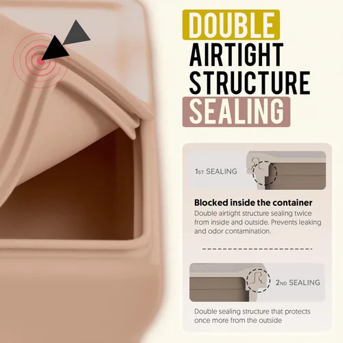 Miniatura 4 de Recipiente de silicona para almacenamiento de alimentos para bebés con tapa, 26 onzas, 4 compartimentos, apilable, preparación de comidas