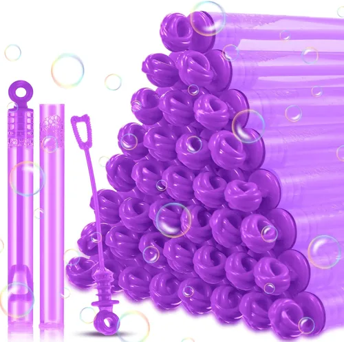 Miniatura 12 de Shappy 24 piezas de mini varitas de burbujas a granel para niños, recuerdos de fiesta, burbujas pequeñas para regalos de cumpleaños, bolsas