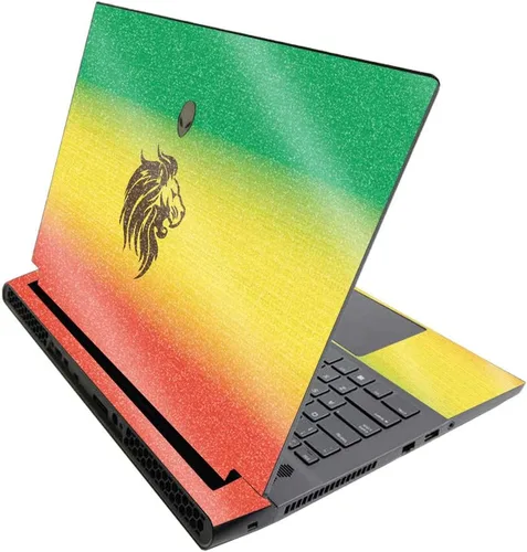 Miniatura 536 de MightySkins - Skin brillante con purpurina para Alienware M17 R3 (2020) y M17 R4 (2021) - Diversión de los años 90 Acabado duradero con purpurina