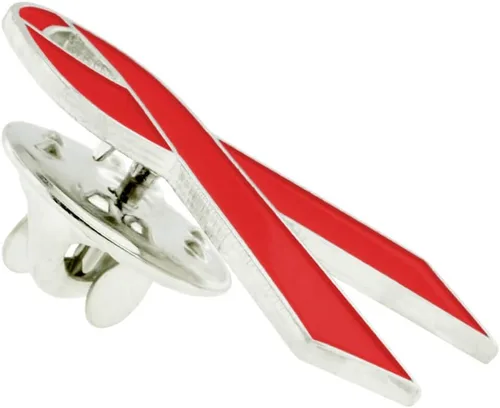 Miniatura 39 de PinMart Awareness - Pin de solapa esmaltado – Pin de cinta chapado en níquel y oro – Cinta de prevención y conciencia – Broche de joyería con parte