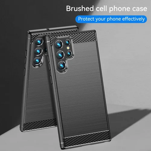 Miniatura 6 de Funda para teléfono Samsung Galaxy S22 Ultra, funda Samsung S22 Ultra, absorción de impactos, flexible, TPU de goma, adecuada para Samsung Galaxy