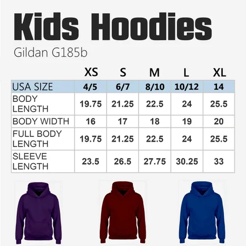Miniatura 3 de Sudadera con capucha unisex vertical juvenil con bandera estadounidense