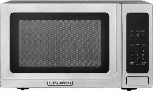 Miniatura 13 de BLACK+DECKER Microondas digital con puerta giratoria y botón de seguridad para niños