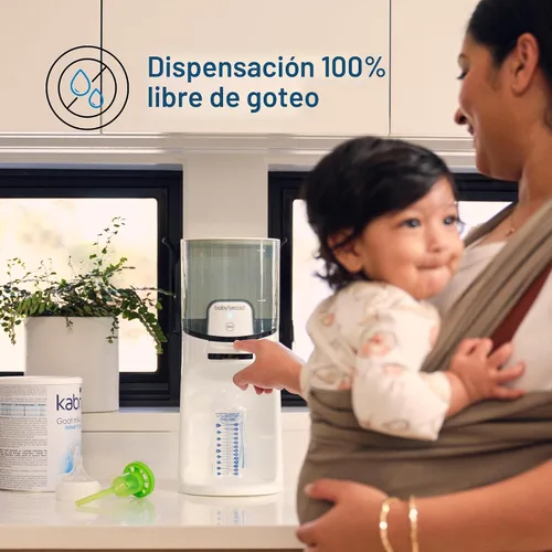 Miniatura 6 de Baby Brezza Fabricante instantáneo de biberones con 3 ajustes de temperatura para calentamiento de fórmula, capacidad de tanque de 50 onzas