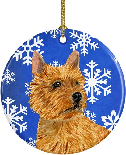 Miniatura 37 de Caroline's Treasures Cavalier Spaniel - Adorno de cerámica para colgar en el árbol de Navidad, para el hogar, Navidad, fiestas, regalo, 3 pulgadas