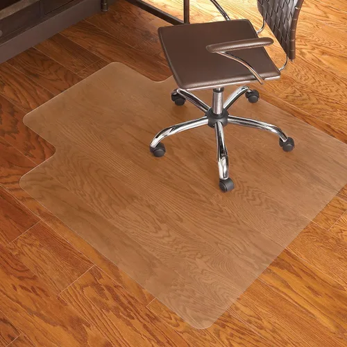 Miniatura 7 de ES Robbins Natural Origin - Tapete rectangular de vinilo para silla de suelo duro, 46 x 60 pulgadas, transparente