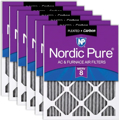 Miniatura 68 de Nordic Pure - Filtro de 16 x 25 x 1 MERV 10, rugoso, para horno de AC