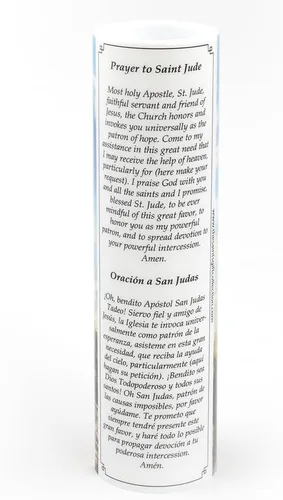Miniatura 3 de Vela LED de oración de devoción sin llama Saint Jude