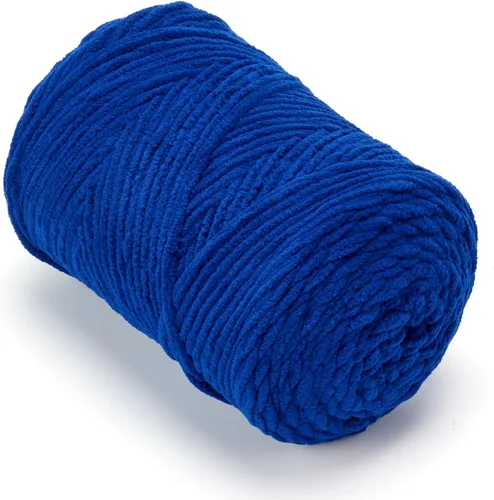 Miniatura 21 de Hilo de Chenilla Grueso para Tejer/Crochet Manta de Bebé, Hilo Elegante para Amigurumi #6 Súper Voluminoso Extra Grueso Suave Esponjoso Hilo Grande
