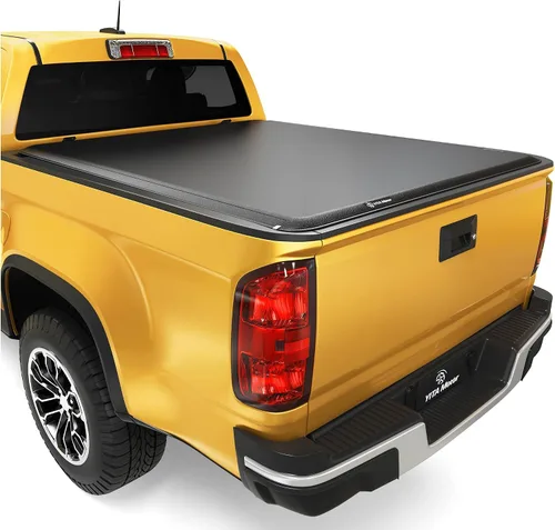 YITAMOTOR - Funda suave enrollable para tonneau de camioneta de 6.2 pies, compatible con GMC Canyon y Chevy Colorado 2015 al 2022