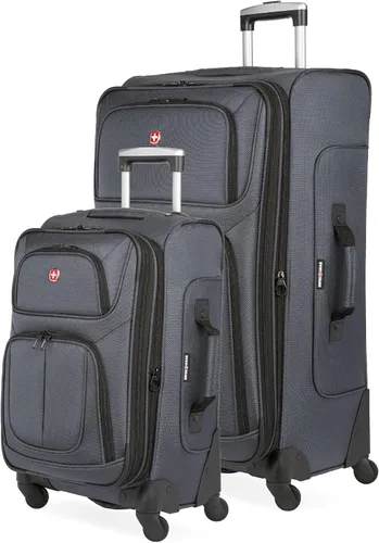 Miniatura 196 de SwissGear - Equipaje suave expandible Sion con ruedas, Negro